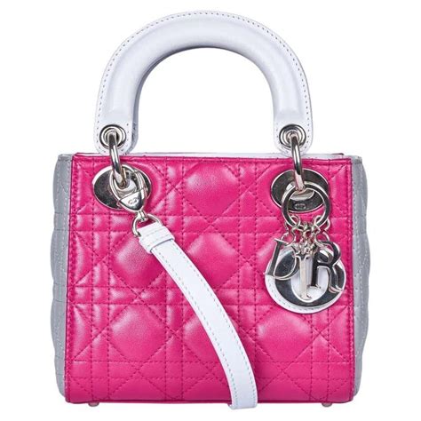 lady dior grande vernice fuxia|lady dior bag.